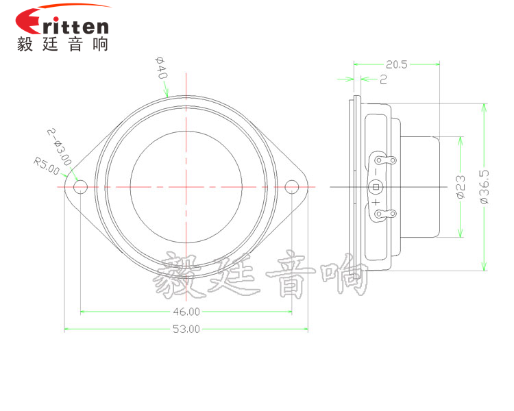 1.5寸双耳型全频3W内磁智能家居喇叭成品图 OK-Model.png